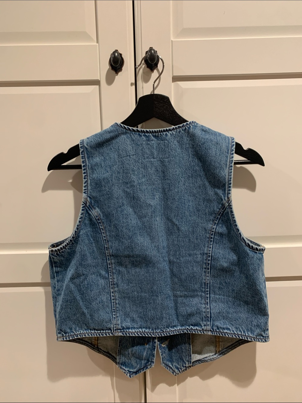 Old Navy Light Blue Denim Vest - Picture 4 of 4